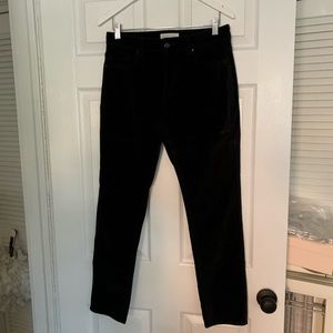 Kate Spade black velvet women’s pants